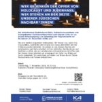 KSSQ unterstützt den Schweigegang am 7.11.2024 in der Kölner Innenstadt